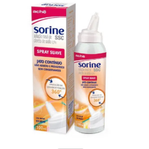 Sorine SSC Cloreto de Sódio 0,9% Aché Spray 100ml