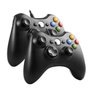 Controle Para Xbox360 E Pc Gamer Kit C/2unidades