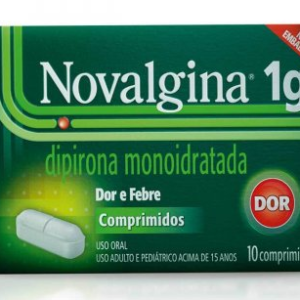 Novalgina 1g com 10 comprimidos