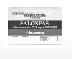 Emplastro Salonpas Pequeno 4 unidades
