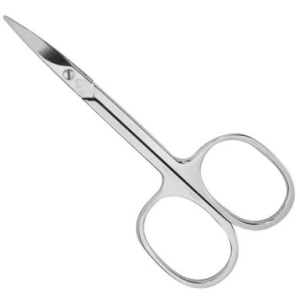 Tesoura Classic Forjada Professional Curvada para Cutícula - Mundial