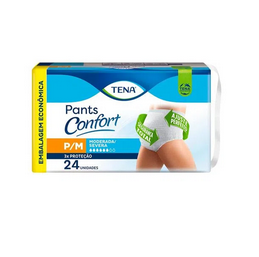 Roupa Íntima Tena Pants Confort P/M 24 Unidades