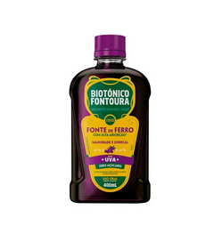 Suplemento de Ferro Biotônico Fontoura Sabor Uva 400ml