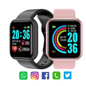 Relógio Inteligente Smartwatch Feminino Rose Oferta Promoção