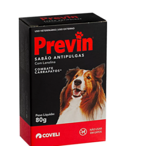 Sabonete Antipulgas Previn 80g